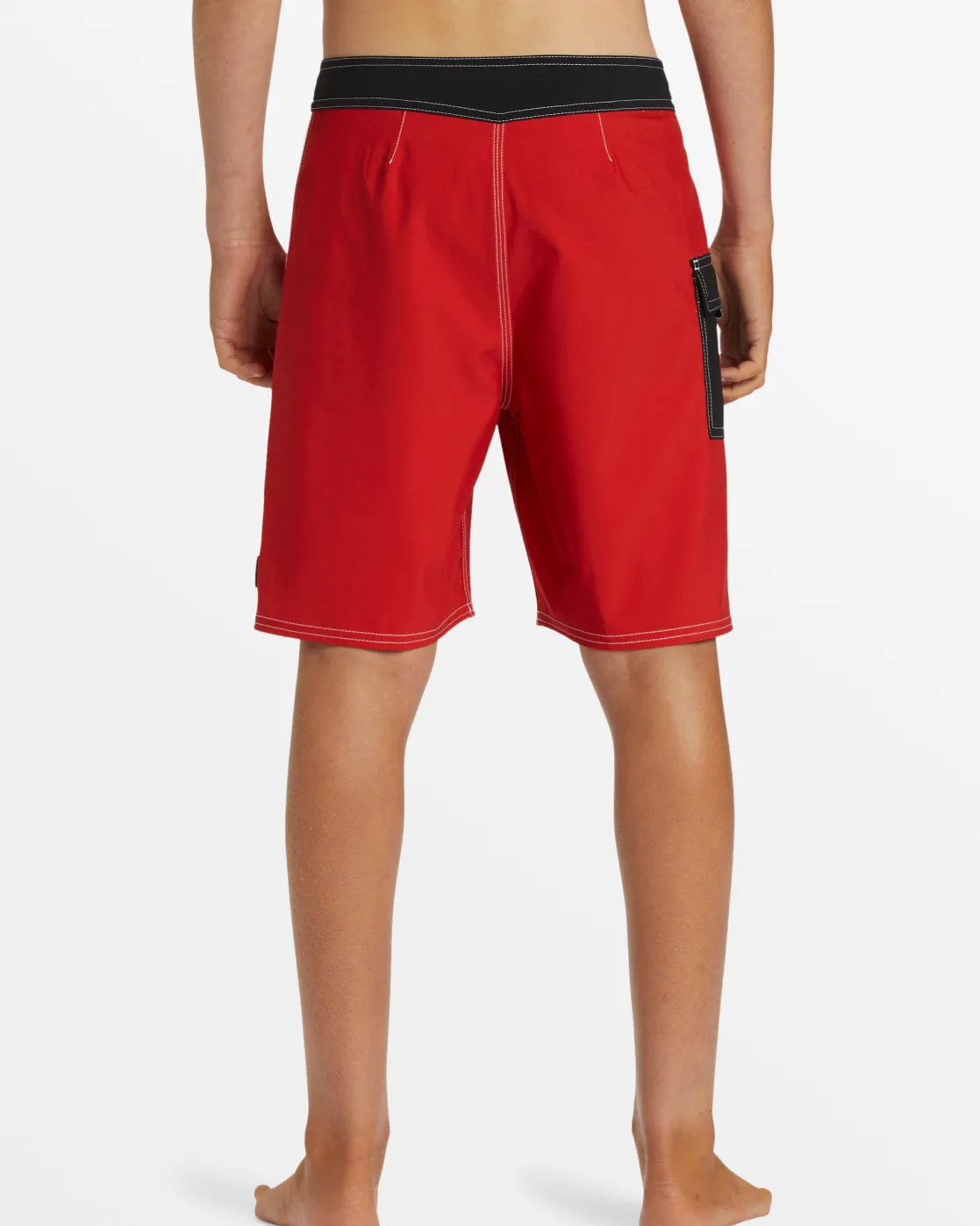 Quiksilver Boardshorts>Boys 8-16 Saturn Solid 17" Boardshorts - SALSA