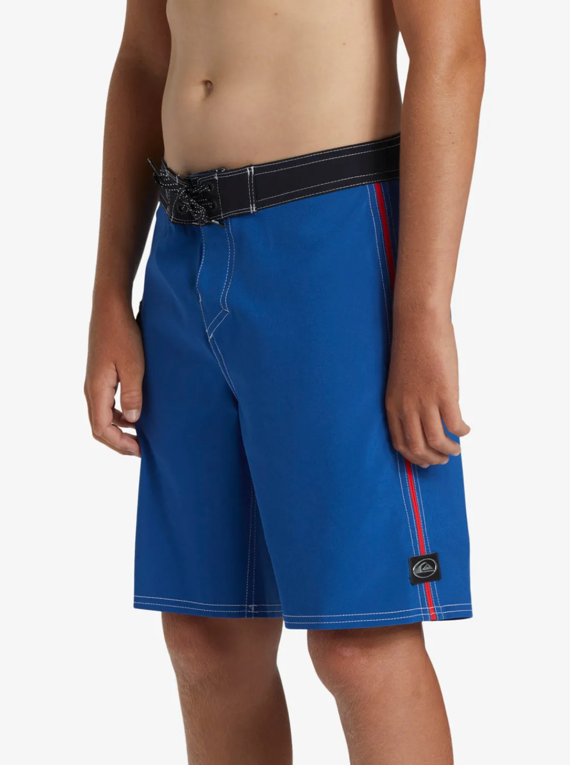 Quiksilver Boardshorts>Boys 8-16 Saturn Solid 17" Boardshorts MONACOBLUE