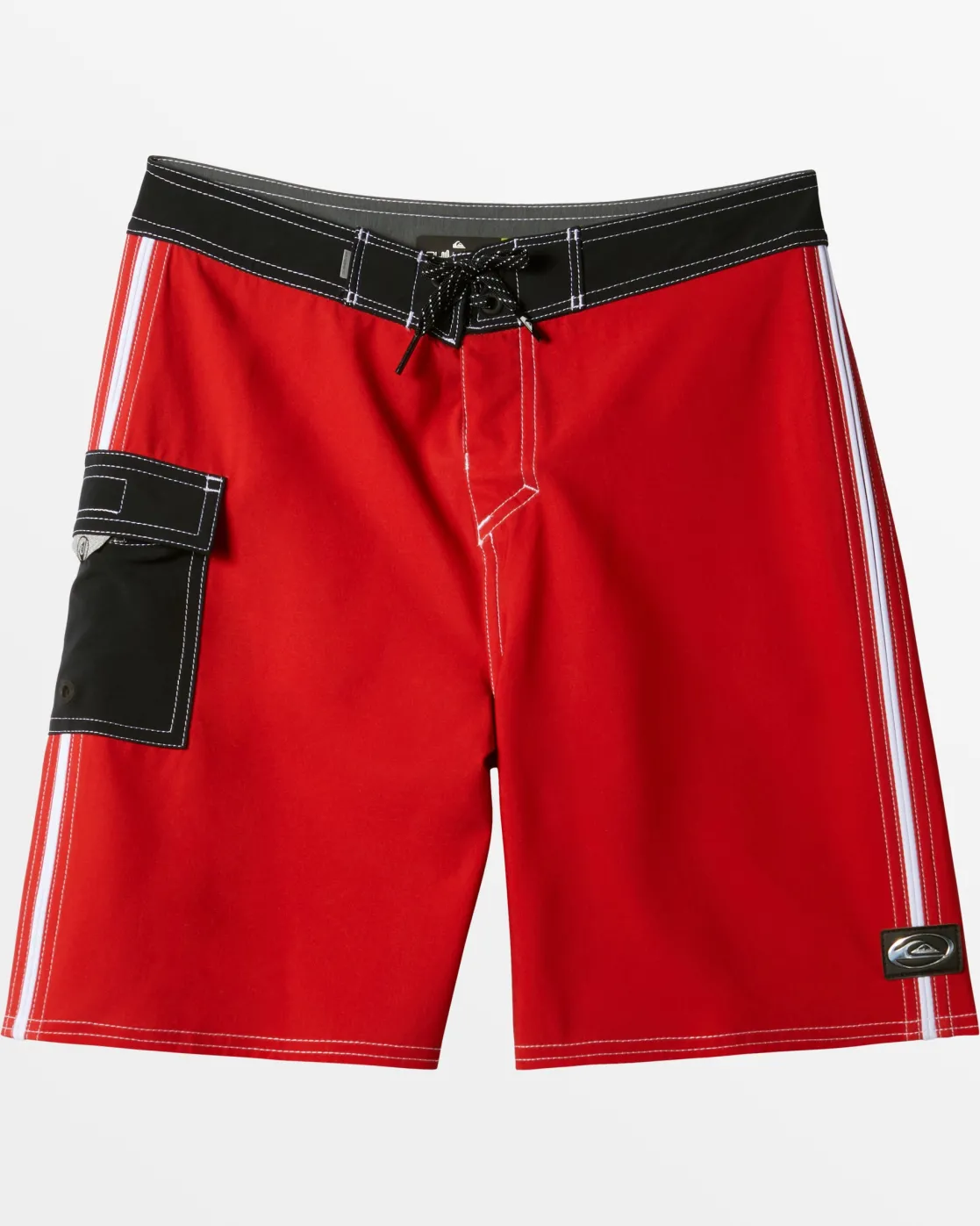 Quiksilver Boardshorts>Boys 8-16 Saturn Solid 17" Boardshorts - SALSA