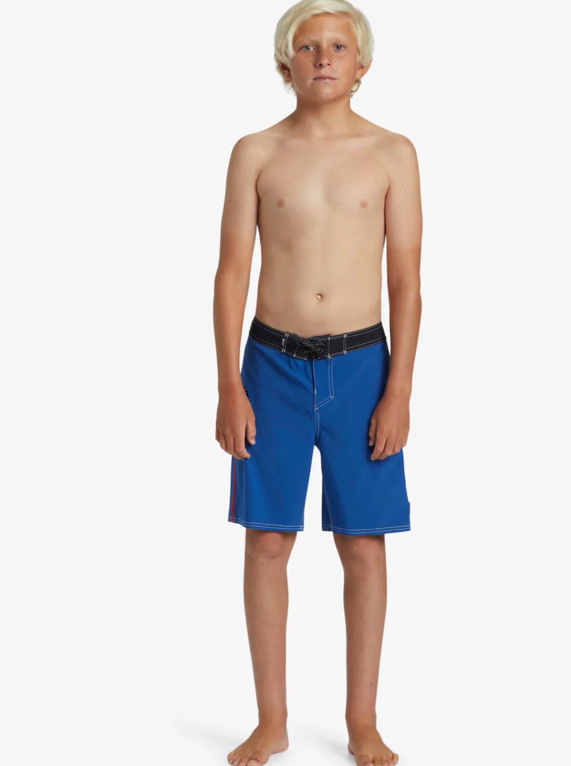 Quiksilver Boardshorts>Boys 8-16 Saturn Solid 17" Boardshorts MONACOBLUE