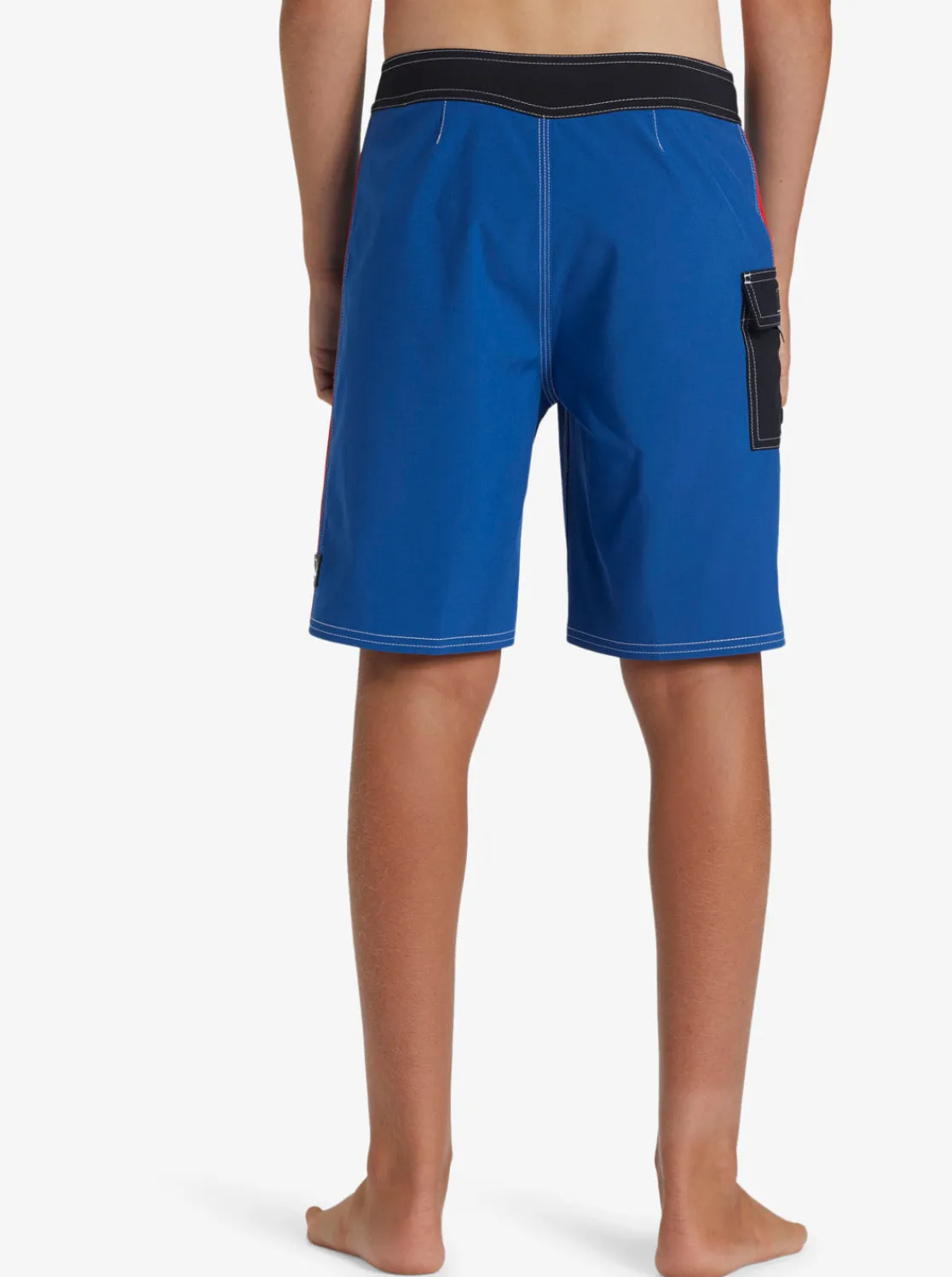 Quiksilver Boardshorts>Boys 8-16 Saturn Solid 17" Boardshorts MONACOBLUE