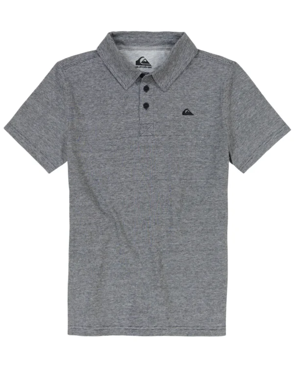 Quiksilver Shirts & Polos>Boys 8-16 Sunset Cruise Polo Shirt Black