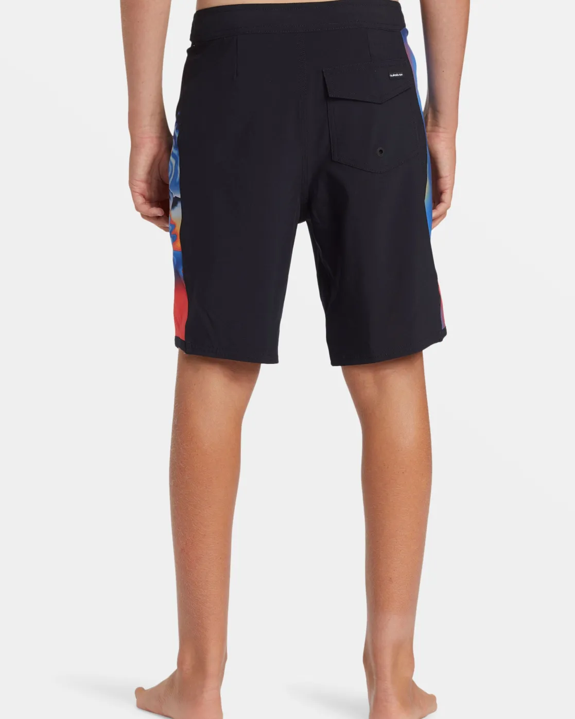 Quiksilver Boardshorts>Boys 8-16 Surfsilk Arch 17" Boardshorts BLACK