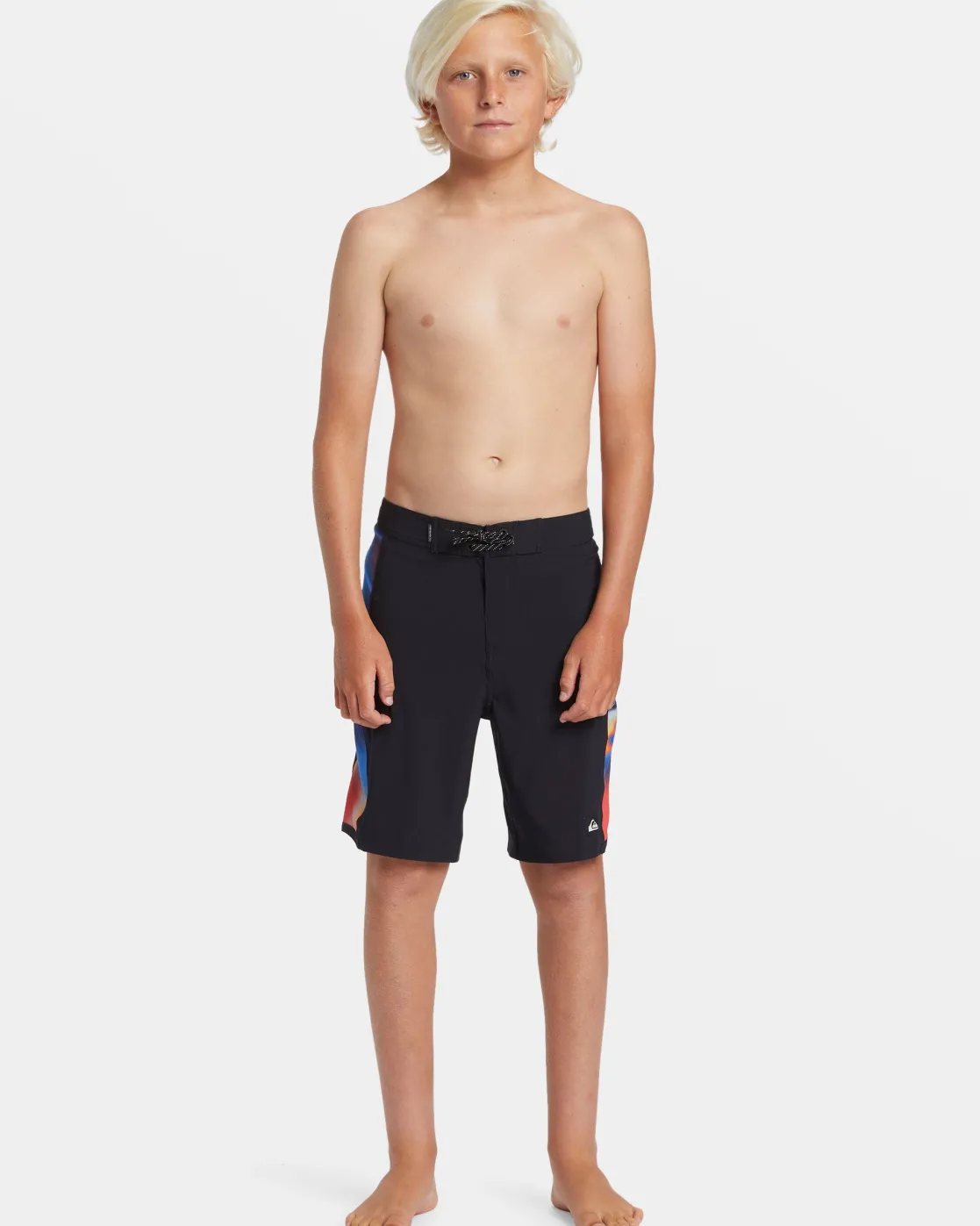 Quiksilver Boardshorts>Boys 8-16 Surfsilk Arch 17" Boardshorts BLACK