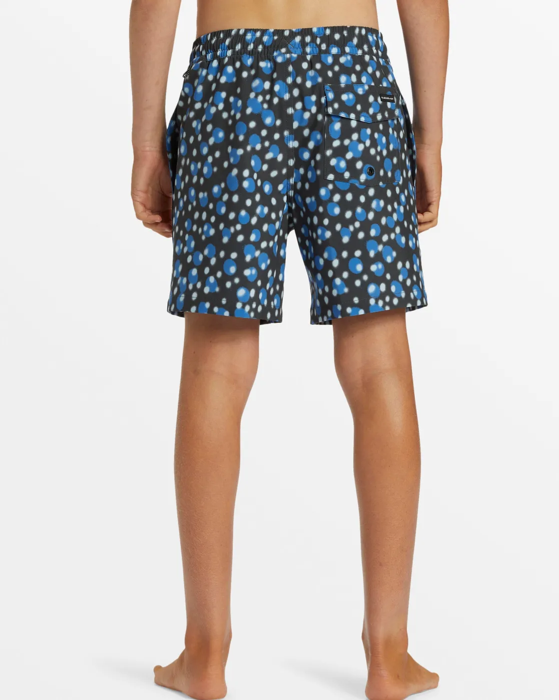 Quiksilver Boardshorts>Boys 8-16 Surfsilk Mix 14" Swim Trunks - TARMAC