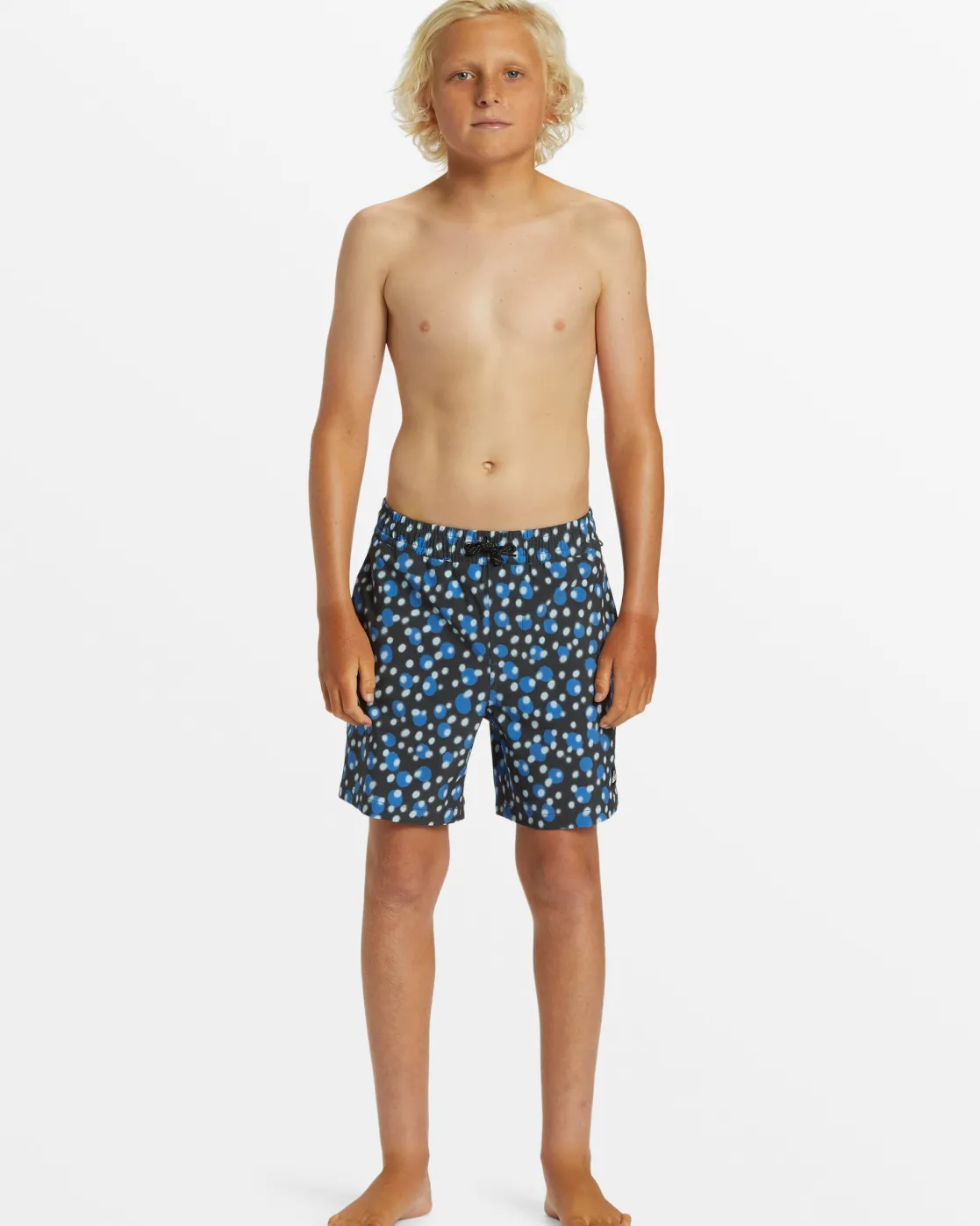 Quiksilver Boardshorts>Boys 8-16 Surfsilk Mix 14" Swim Trunks - TARMAC