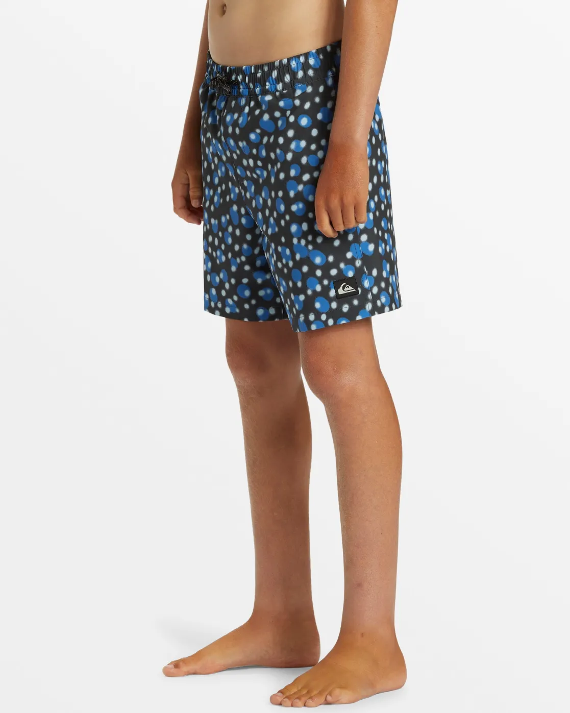 Quiksilver Boardshorts>Boys 8-16 Surfsilk Mix 14" Swim Trunks - TARMAC