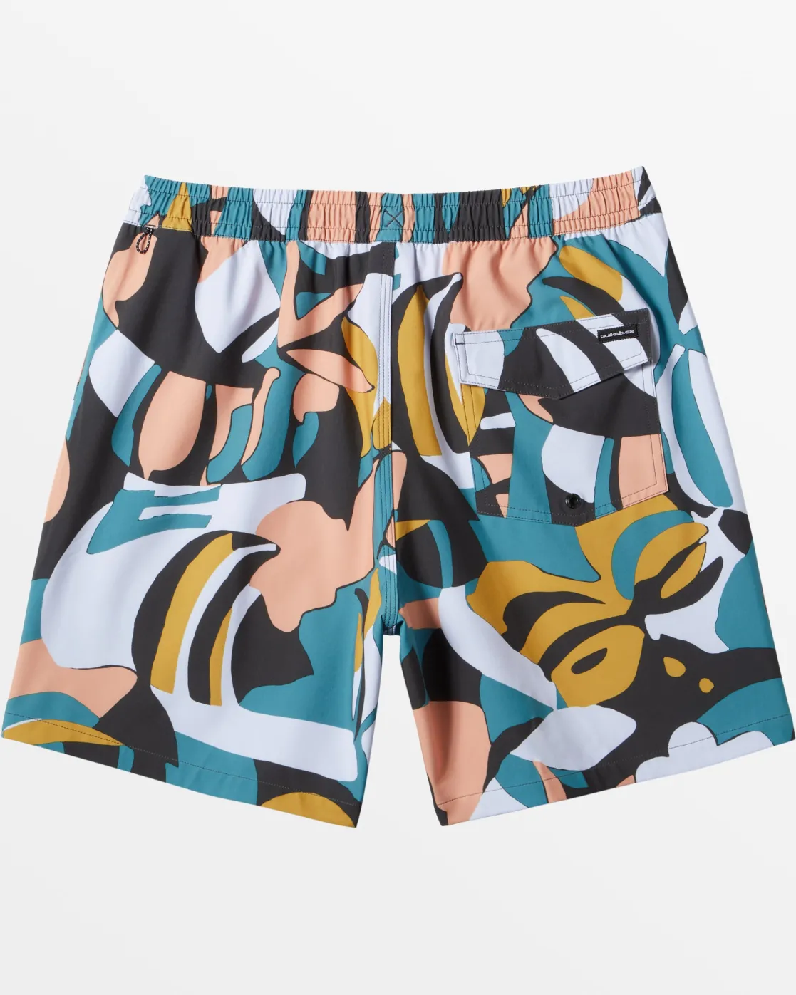 Quiksilver Boardshorts>Boys 8-16 Surfsilk Mix 14" Swim Trunks - DARKNAVY
