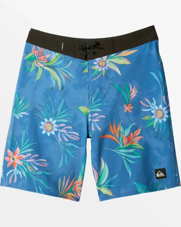 Quiksilver Boardshorts>Boys 2-7 Surfsilk Straight Leg 13" Boardshorts STARSAPPHIRE
