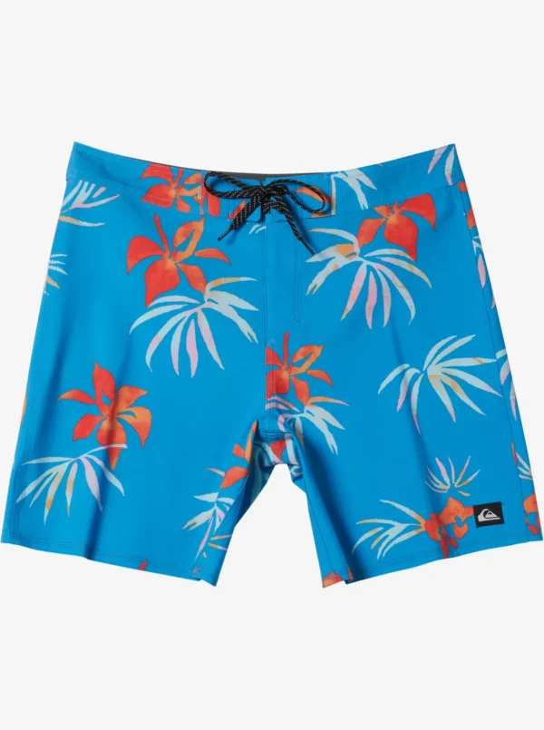 Quiksilver Boardshorts>Boys 8-16 Surfsilk Straight Leg 17" Boardshorts SWEDISHBLUE