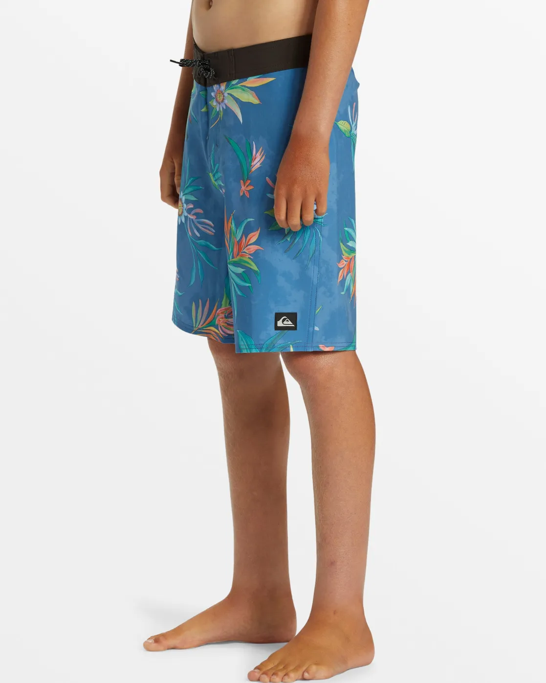 Quiksilver Boardshorts>Boys 8-16 Surfsilk Straight Leg 17" Boardshorts - STARSAPPHIRE
