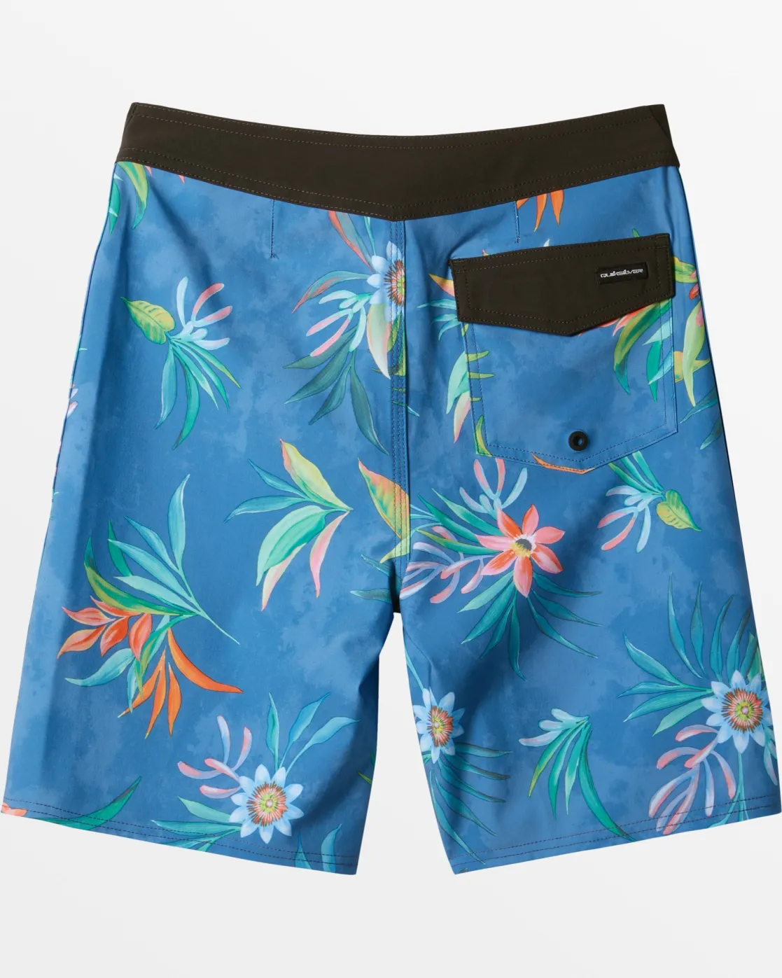 Quiksilver Boardshorts>Boys 8-16 Surfsilk Straight Leg 17" Boardshorts - STARSAPPHIRE