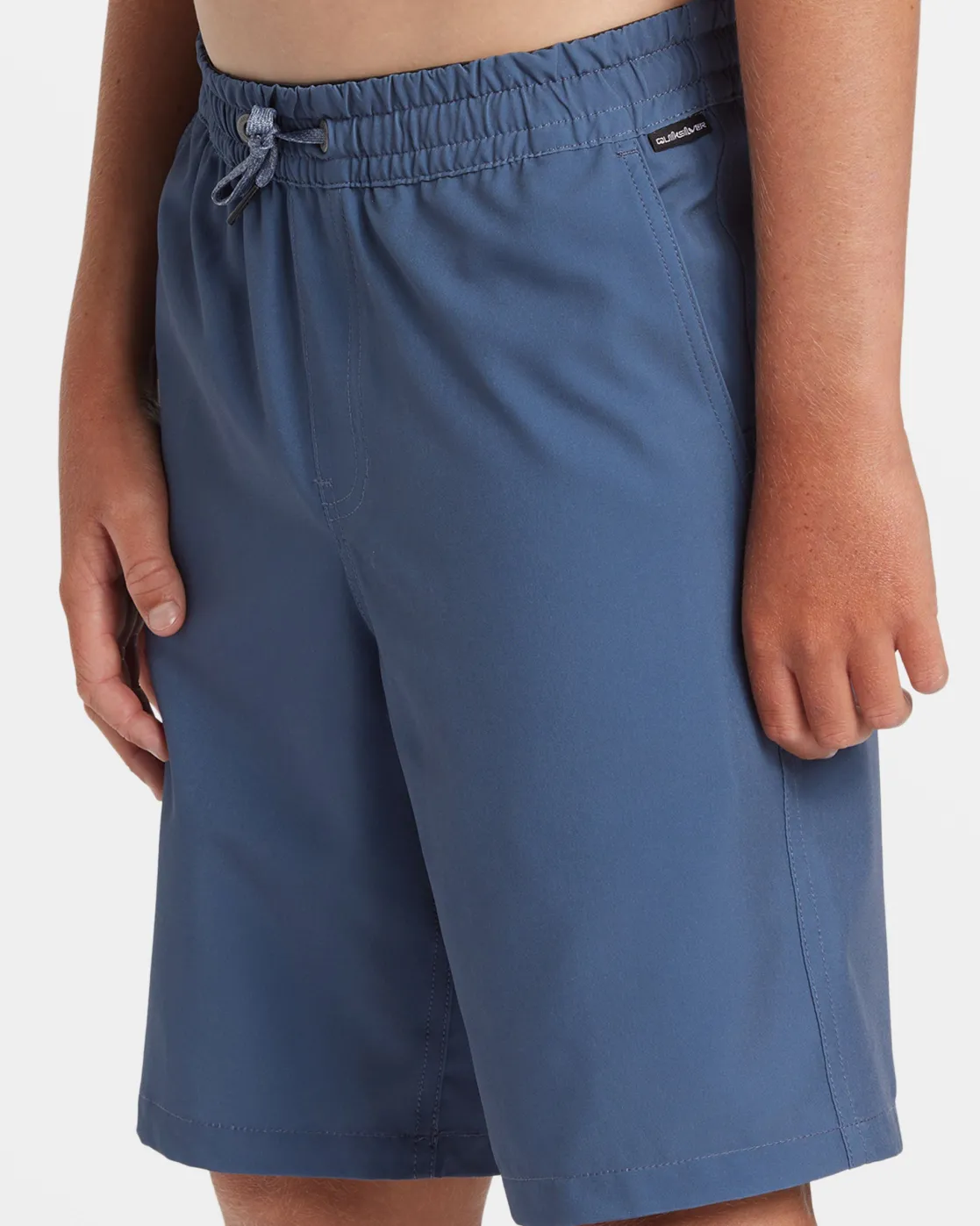 Quiksilver Shorts & Amphibians | Boys Gifts>Boys 8-16 Taxer Amphibian 17" Hybrid Shorts VINTAGEINDIGO