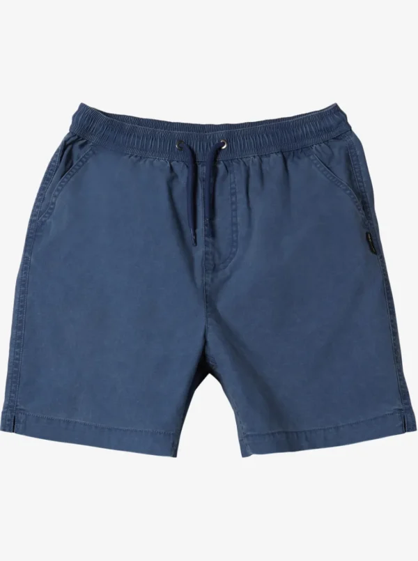 Quiksilver Shorts & Amphibians>Boys 2-7 Taxer Elastic Waist Shorts CROWNBLUE