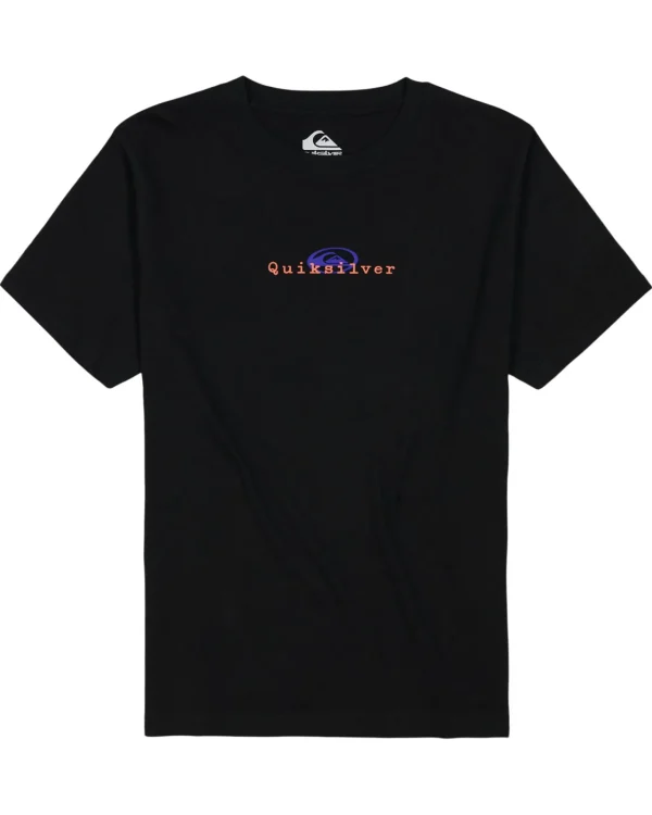 Quiksilver Tees>Boys 8-16 Thermal Logo T-Shirt Black