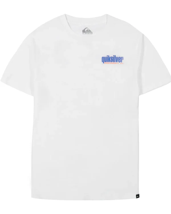 Quiksilver Tees>Boys 8-16 Three Tree T-Shirt White