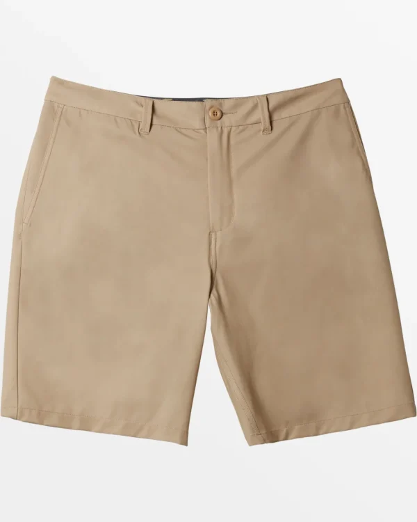 Quiksilver Shorts & Amphibians>Boys 2-7 Union Amphibian 13" Hybrid Shorts KHAKI