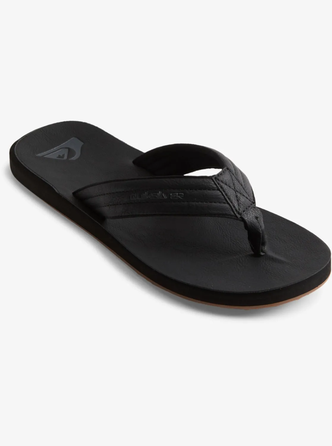 Quiksilver Sandals>Carver Nubuck Sandals SOLIDBLACK