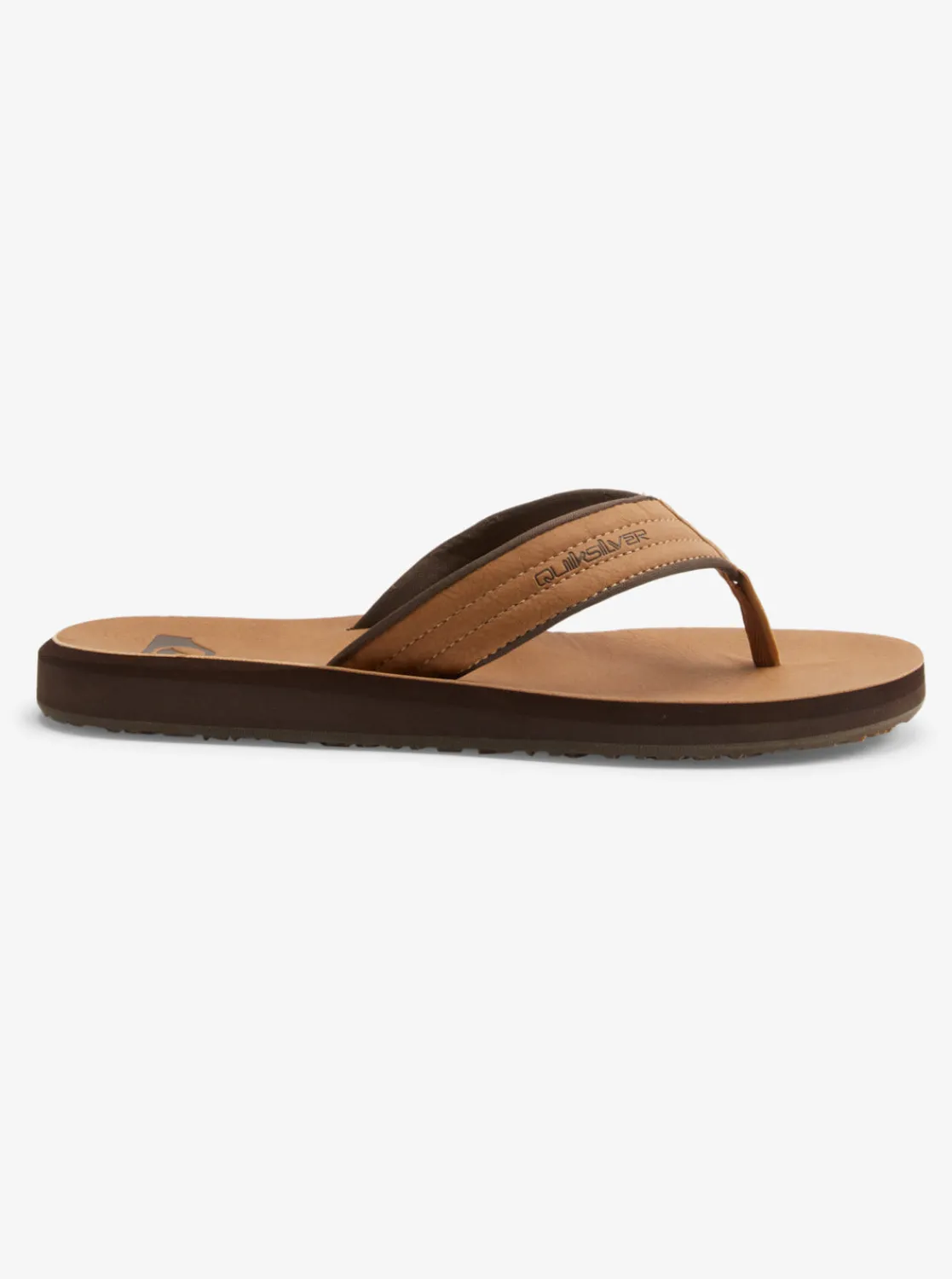Quiksilver Sandals>Carver Nubuck Sandals TAN-PATTERN_1