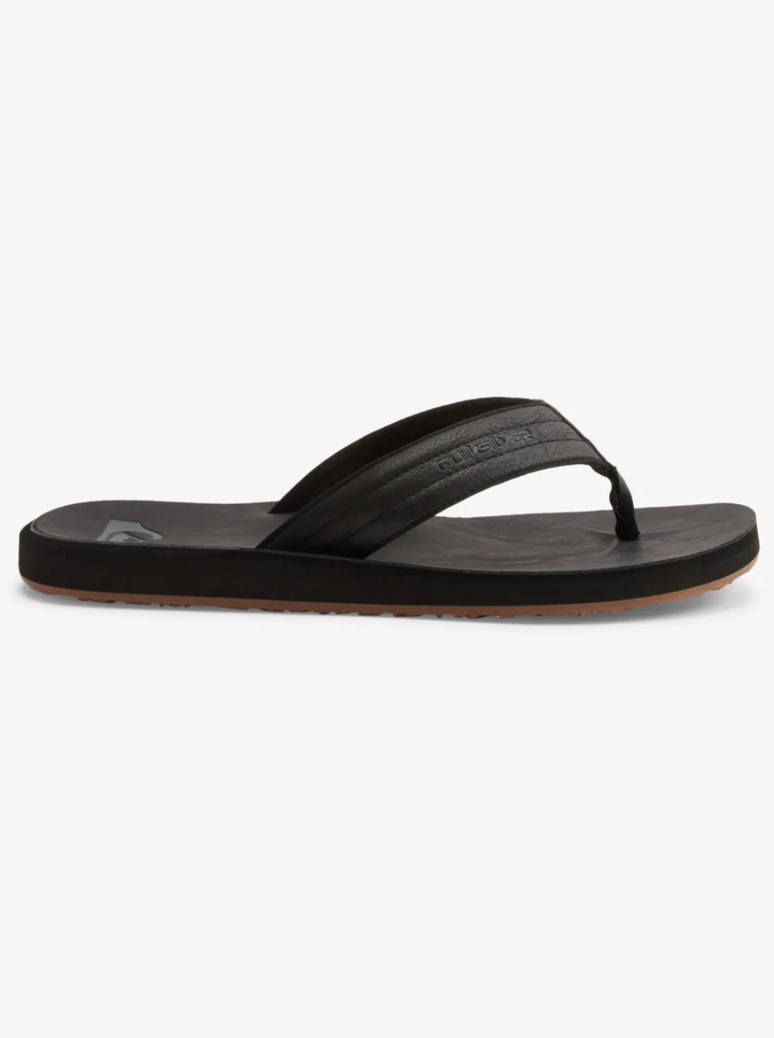 Quiksilver Sandals>Carver Nubuck Sandals SOLIDBLACK