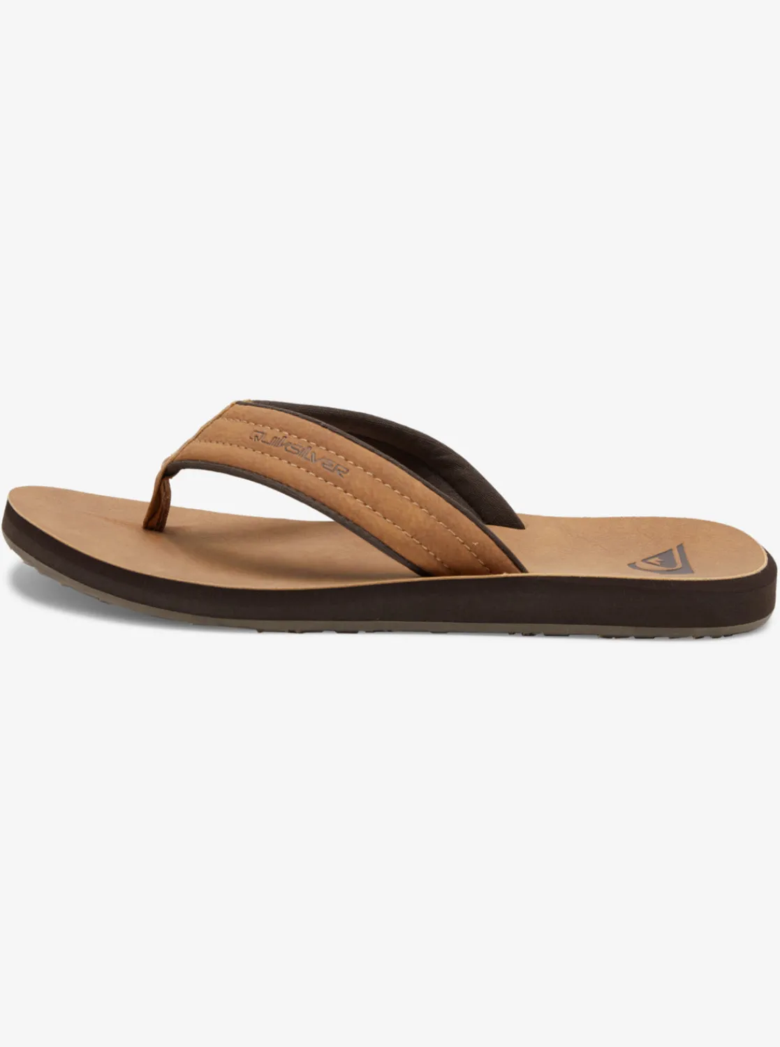 Quiksilver Sandals>Carver Nubuck Sandals TAN-PATTERN_1
