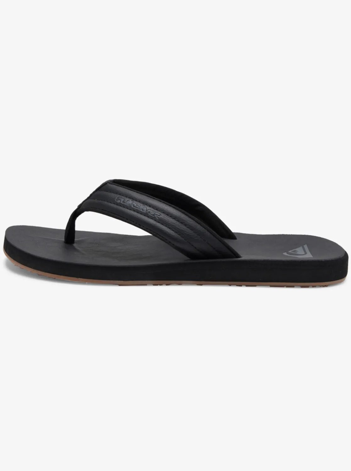 Quiksilver Sandals>Carver Nubuck Sandals SOLIDBLACK