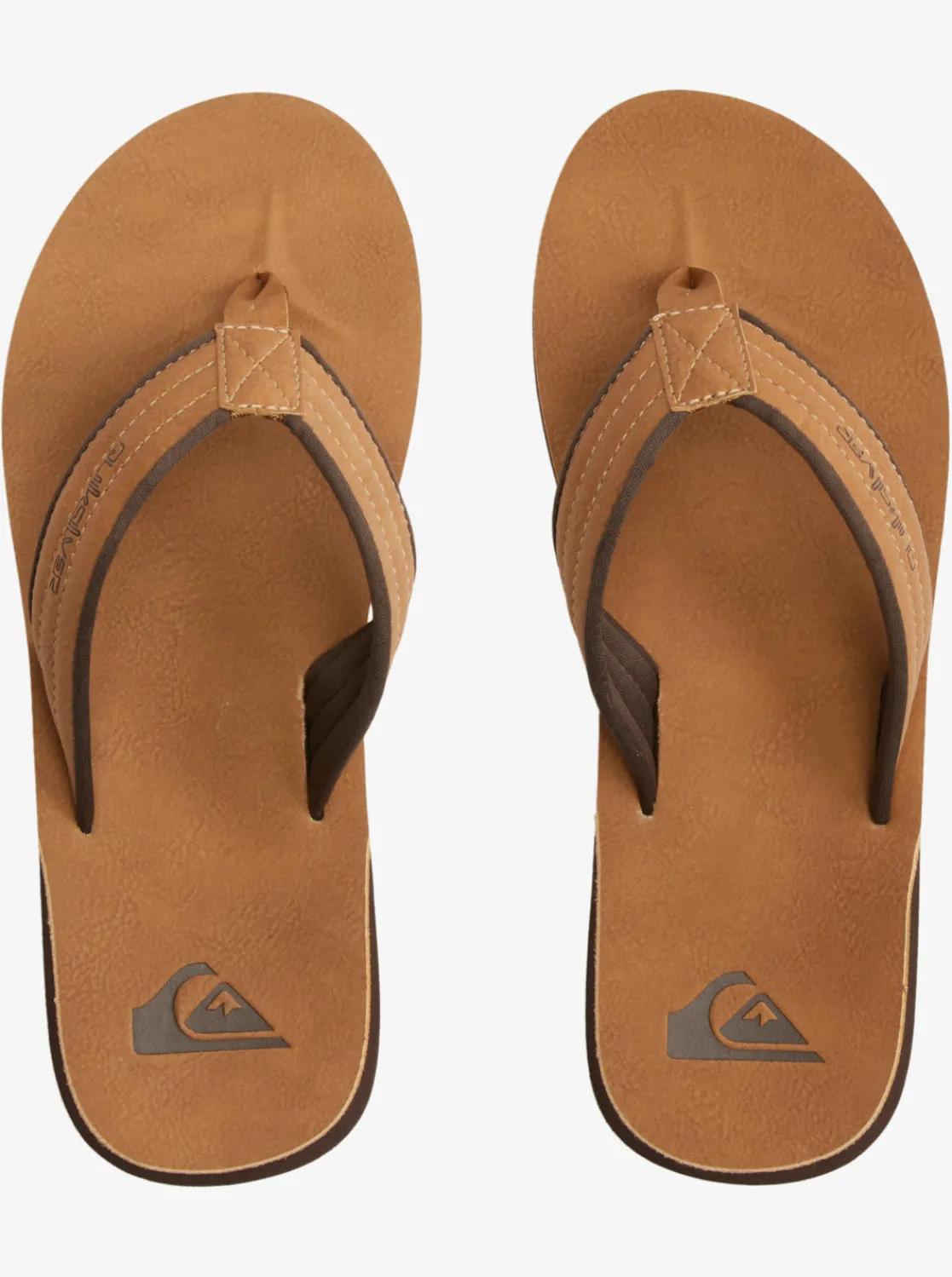 Quiksilver Sandals>Carver Nubuck Sandals TAN-PATTERN_1