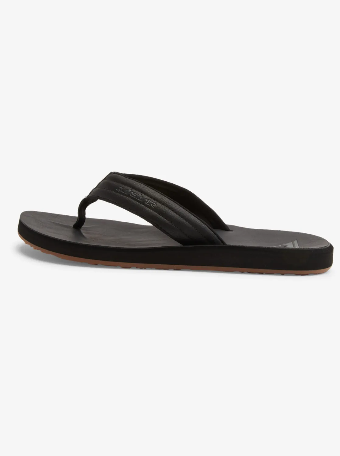 Quiksilver Sandals>Carver Nubuck Sandals SOLIDBLACK