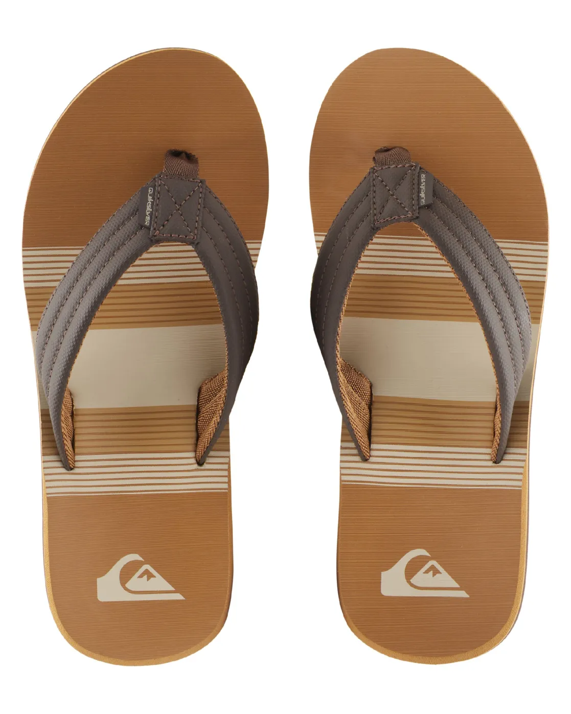 Quiksilver Sandals>Carver Print Sandals TAN2