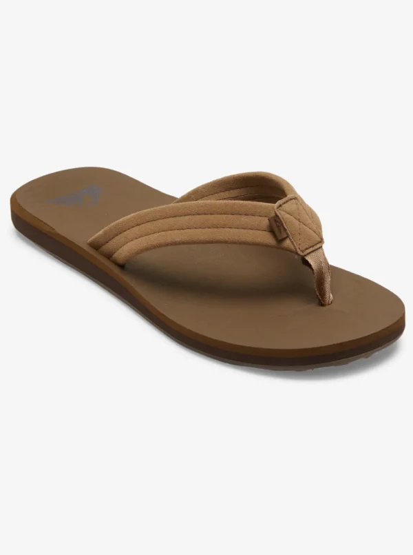 Quiksilver Sandals>Carver Suede Core Sandals TAN1