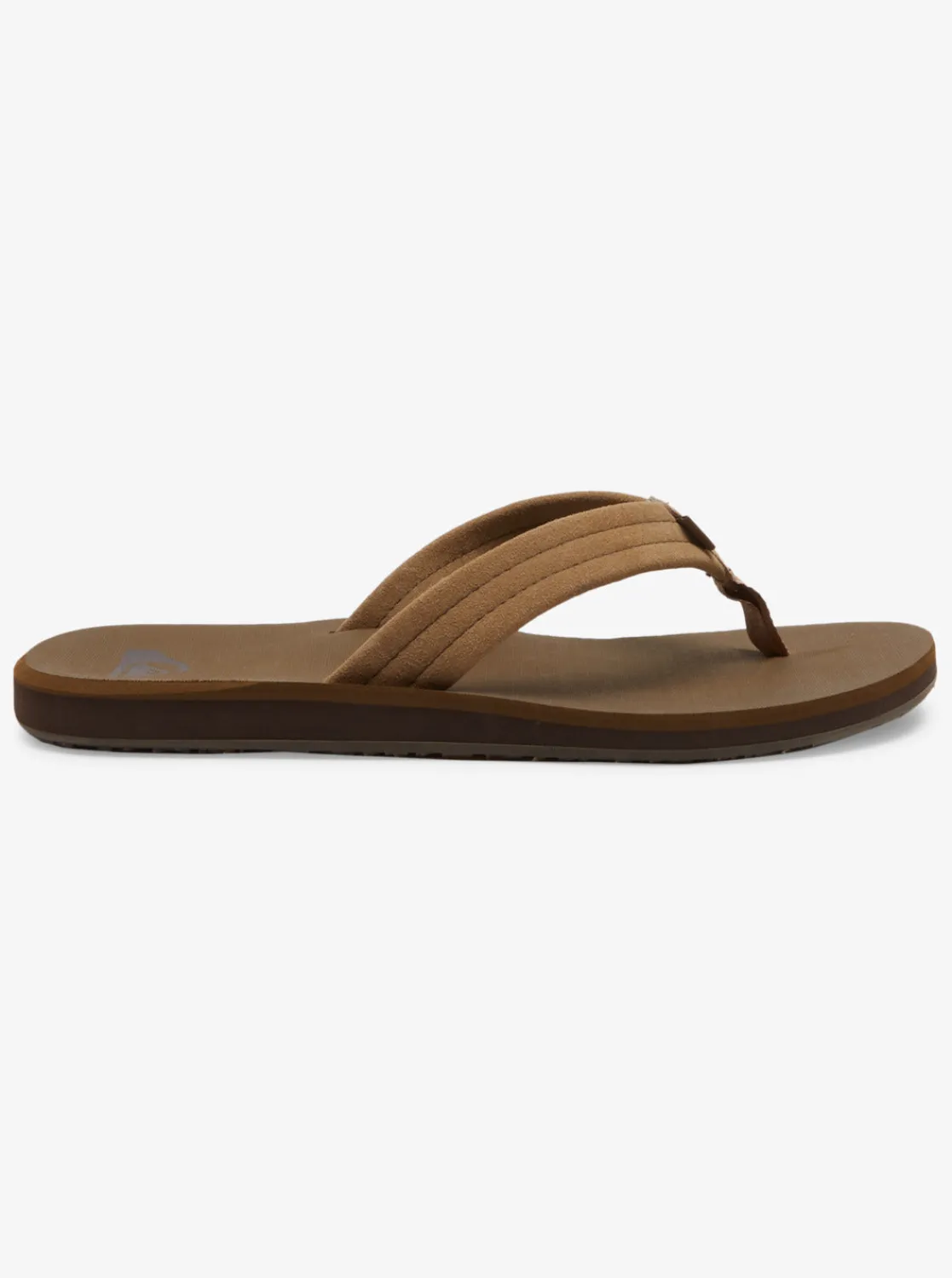 Quiksilver Sandals>Carver Suede Core Sandals TAN1