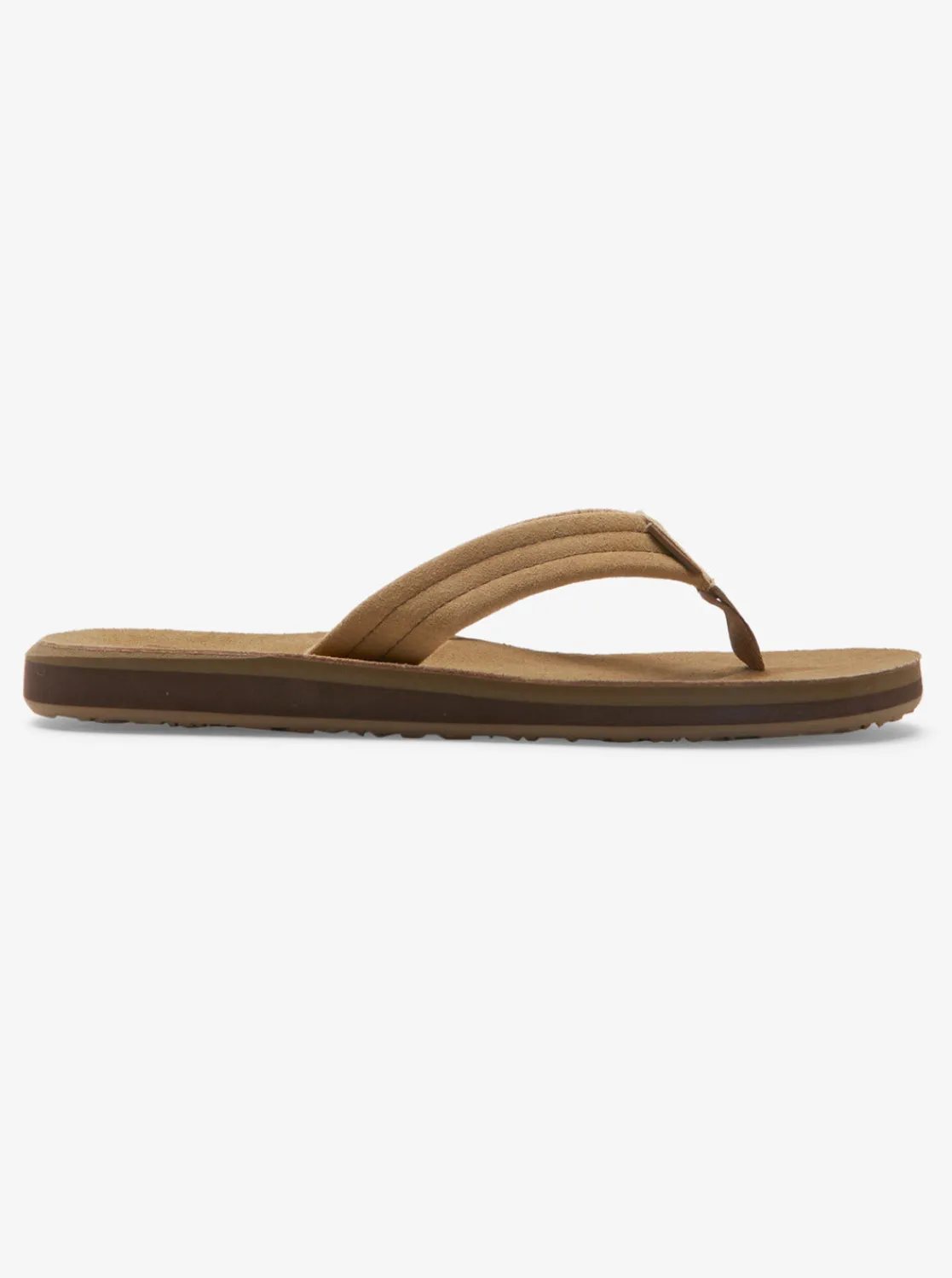 Quiksilver Sandals>Carver Suede Plus Sandals TAN1