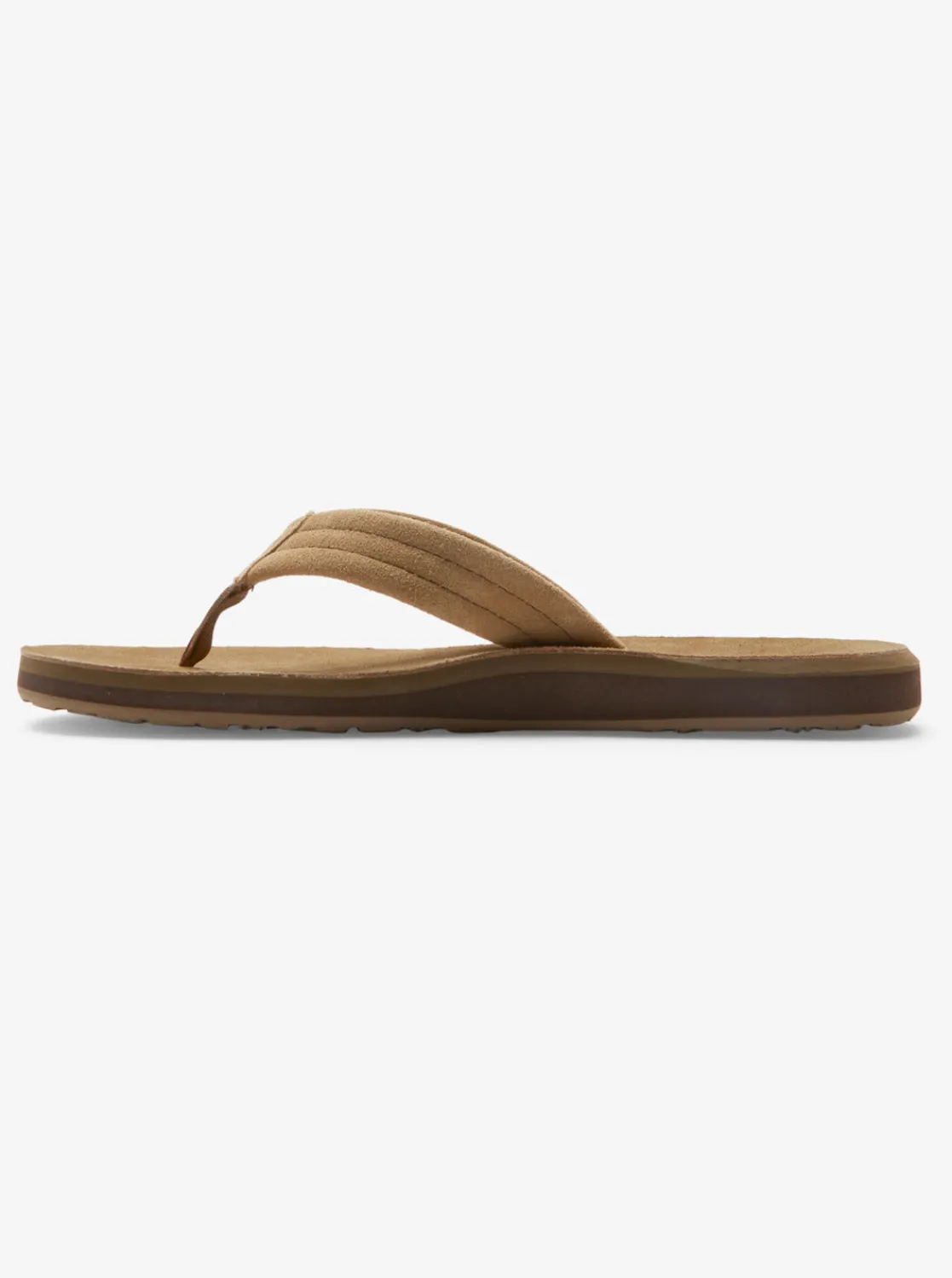 Quiksilver Sandals>Carver Suede Plus Sandals TAN1