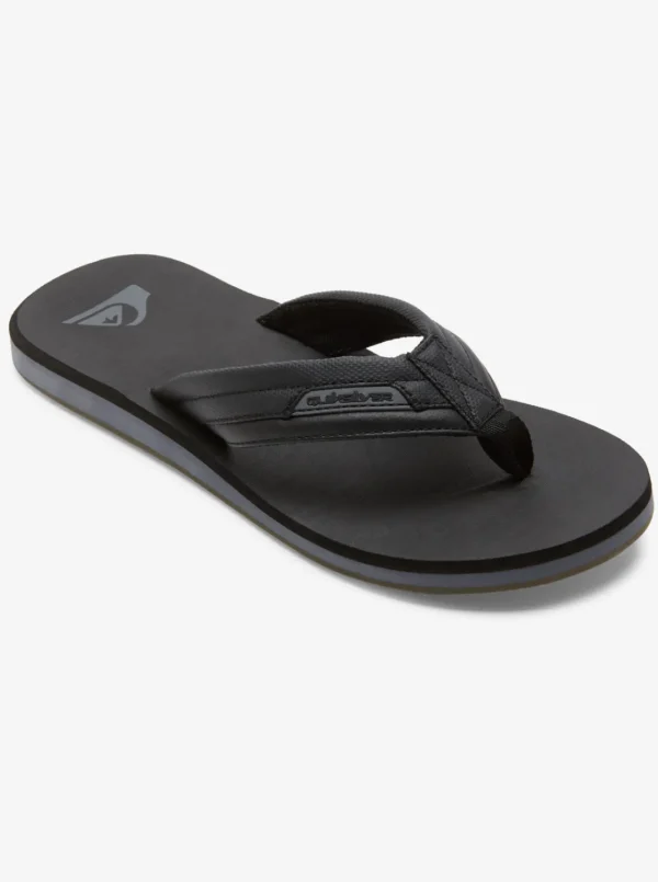 Quiksilver Sandals>Carver Tropics III Sandals BLACK2