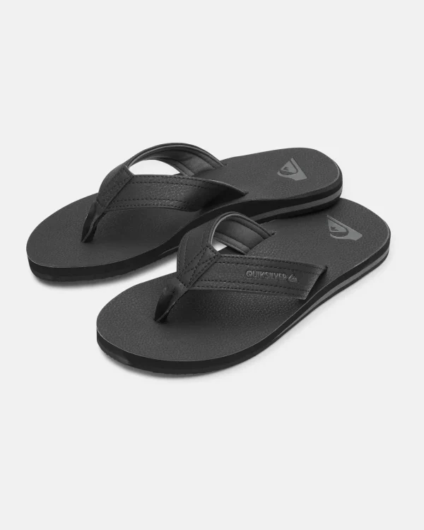 Quiksilver Sandals>Carving Nubuck 2 Sandals SOLIDBLACK