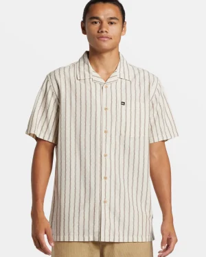 Quiksilver Shirts & Polos>Casa Casual Short Sleeve Shirt FOGCASASS