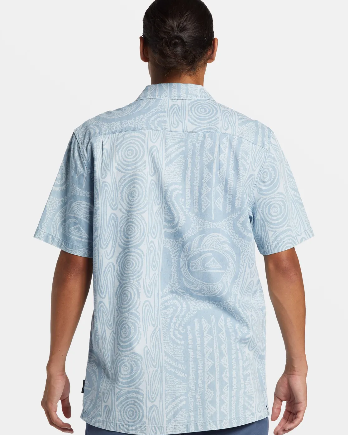 Quiksilver Shirts & Polos>Casual Short Sleeve Shirt 2001STONEWASH