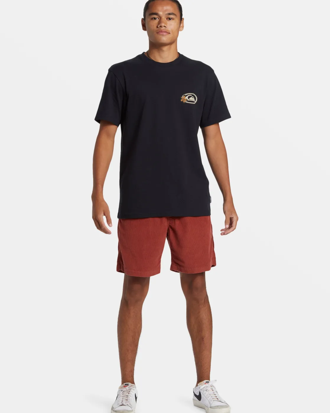 Quiksilver Tees>Celestial Guardian T-Shirt BLACK