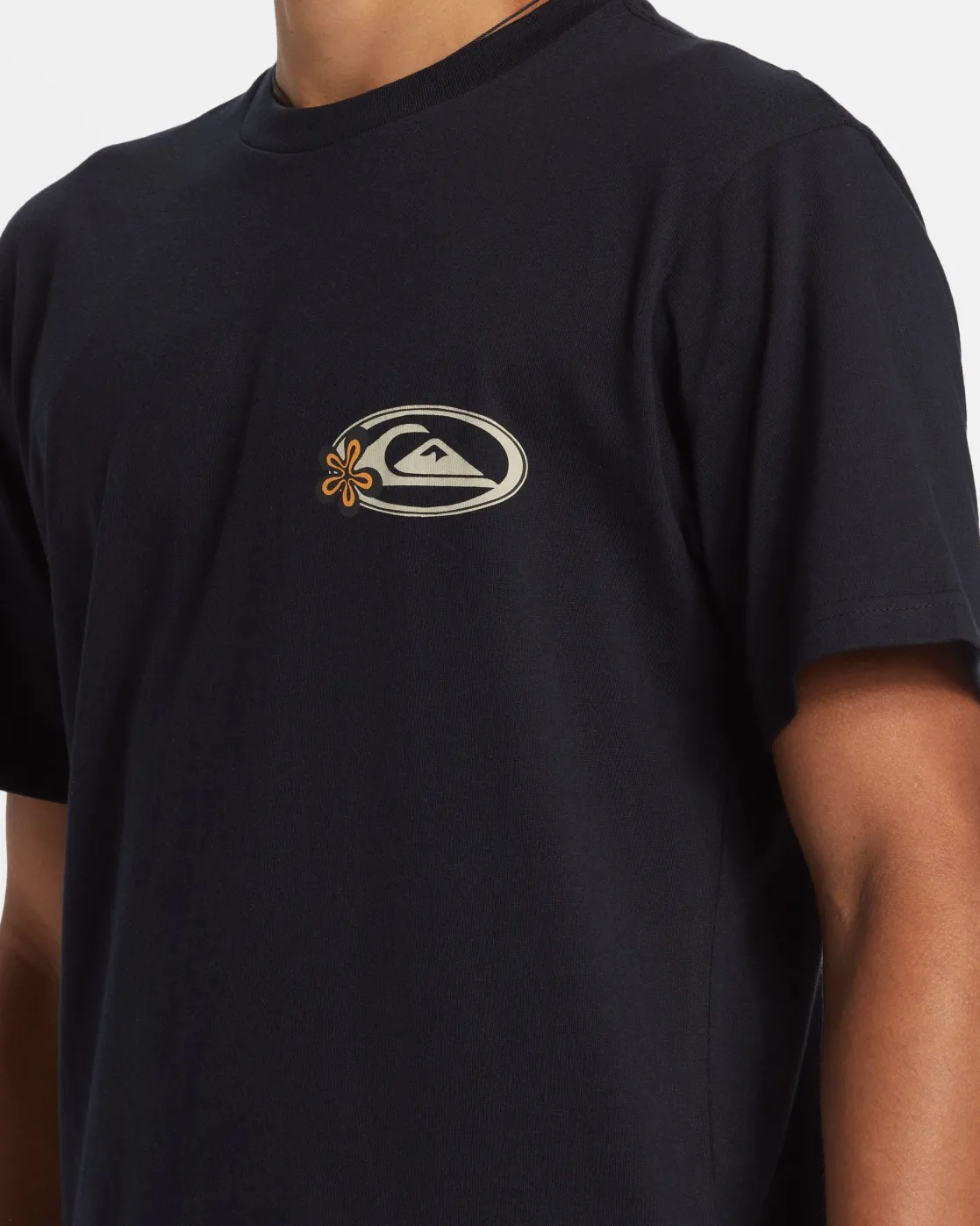 Quiksilver Tees>Celestial Guardian T-Shirt BLACK