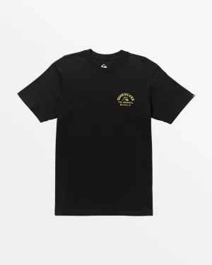 Quiksilver Tees>Classic Arch T-Shirt BLACK