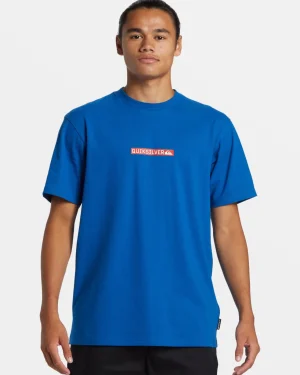 Quiksilver Tees | Under $50>Clicker Logo DNA T-Shirt MONACOBLUE