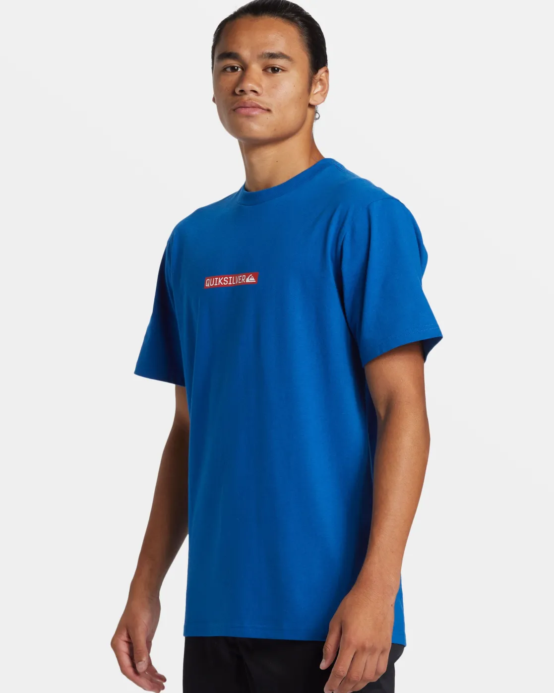 Quiksilver Tees | Under $50>Clicker Logo DNA T-Shirt MONACOBLUE