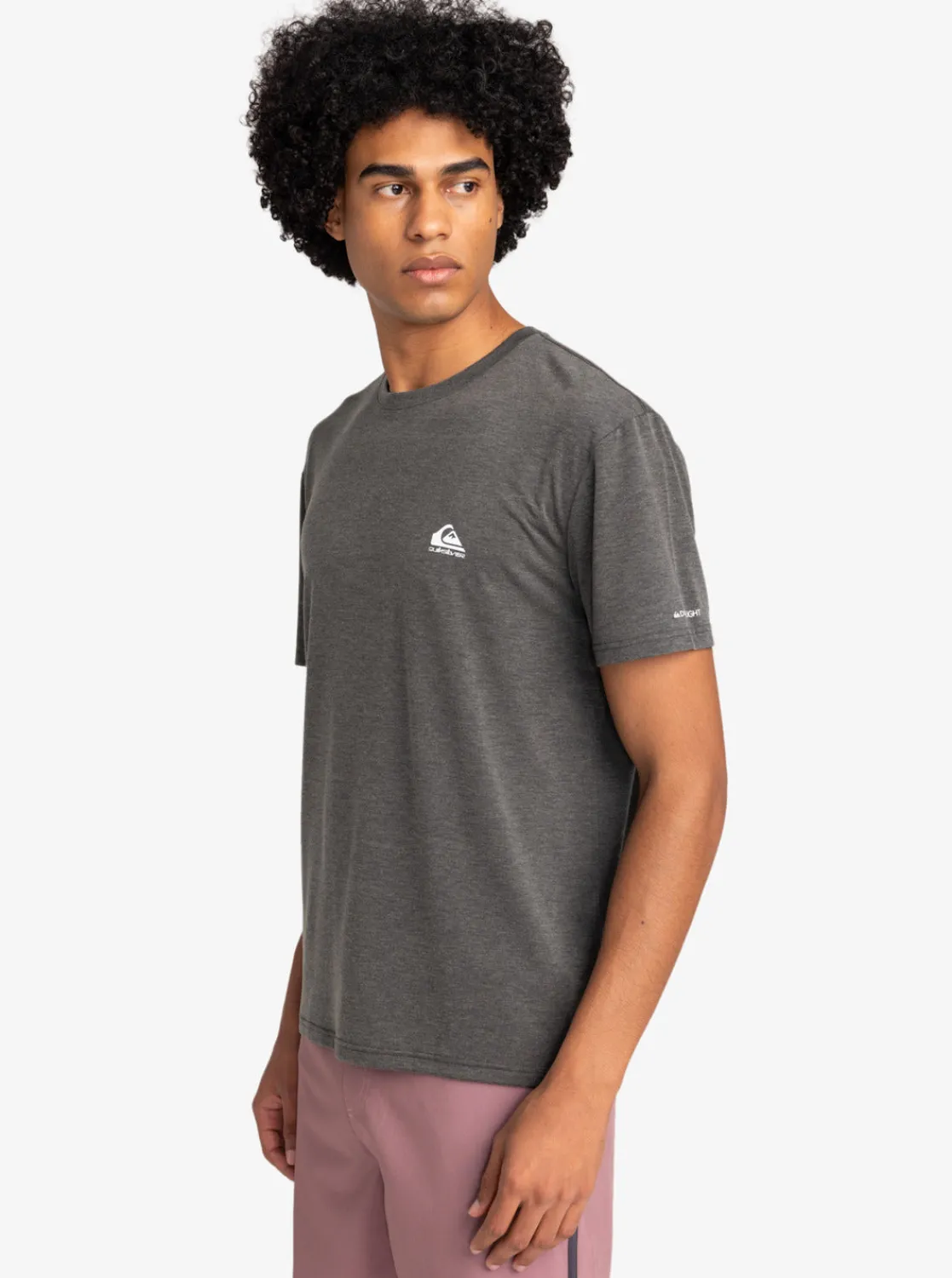 Quiksilver Tees>Coastal Run T-Shirt BLACKHEATHER