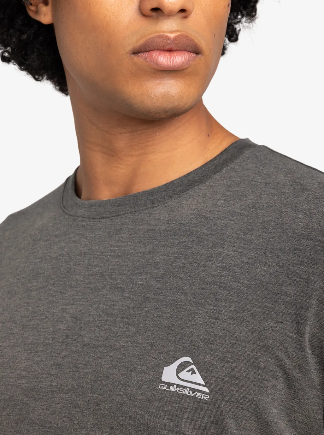 Quiksilver Tees>Coastal Run T-Shirt BLACKHEATHER