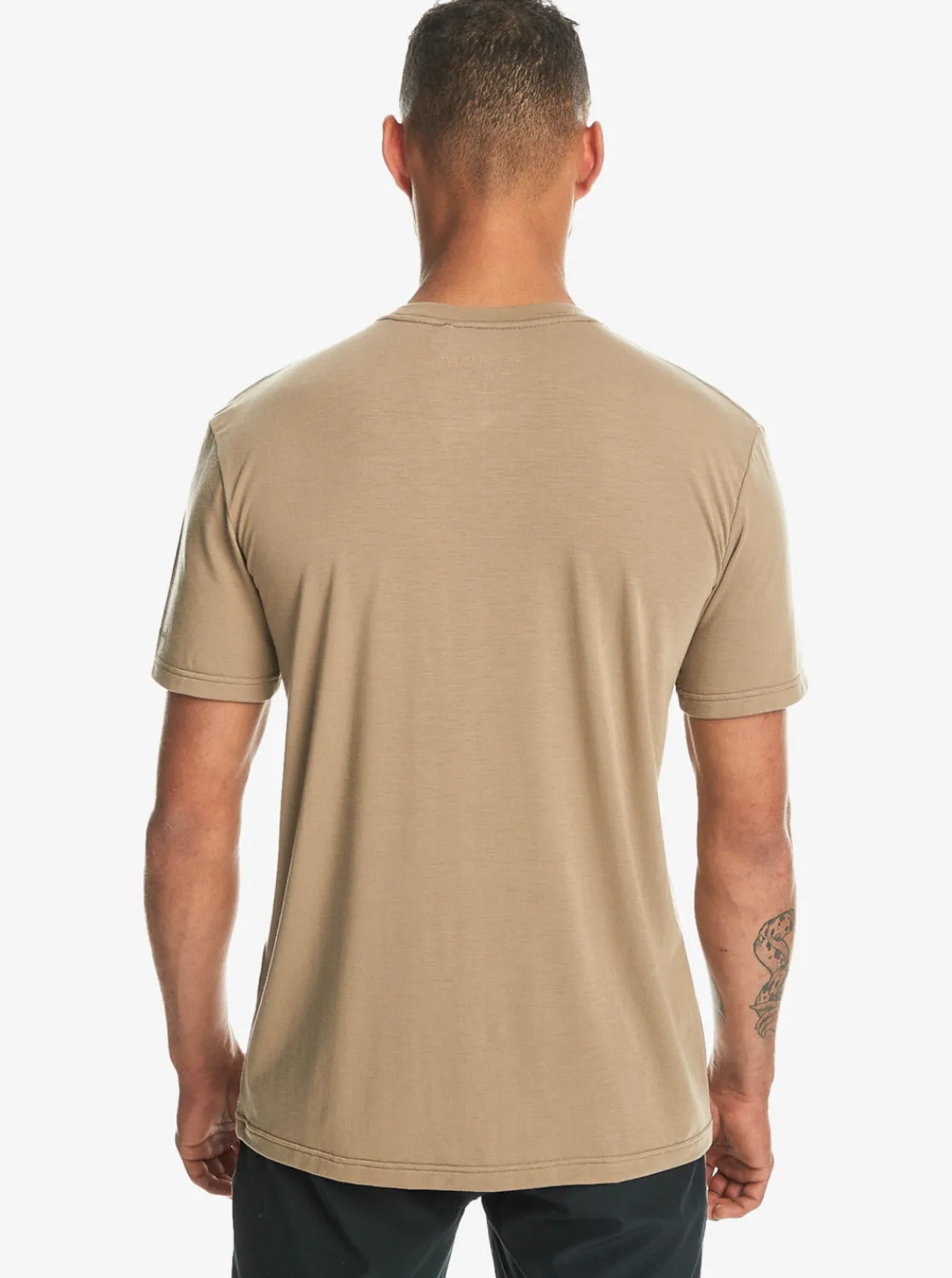 Quiksilver Tees>Coastal Run T-Shirt TIMBERWOLF