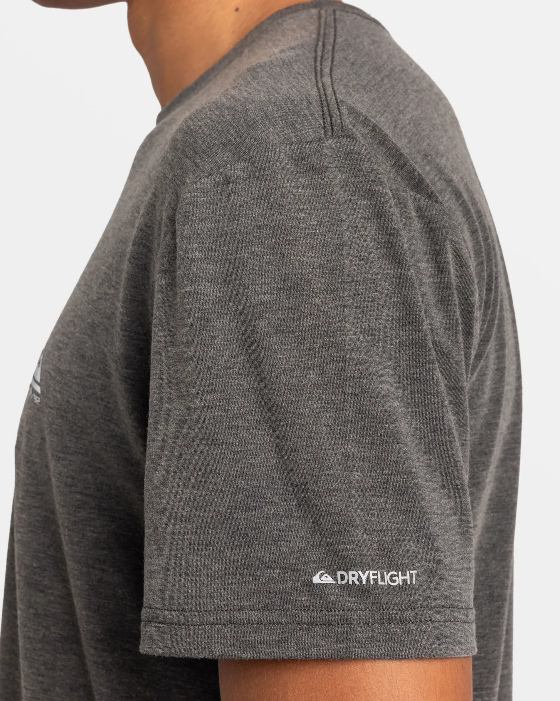 Quiksilver Tees>Coastal Run T-Shirt BLACKHEATHER