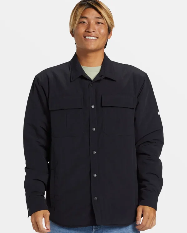 Quiksilver Jackets | Under $100>Cold Snap Shacket BLACK