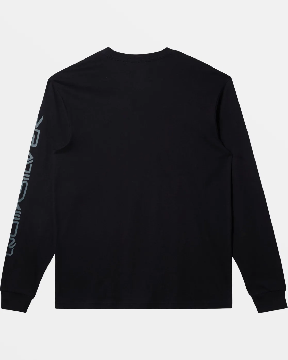 Quiksilver Tees>Comp Logo Long Sleeve T-Shirt BLACK