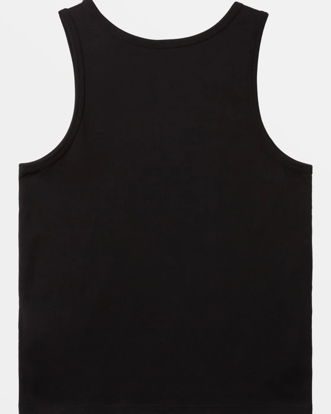 Quiksilver Tees>Comp Logo Tank BLACK