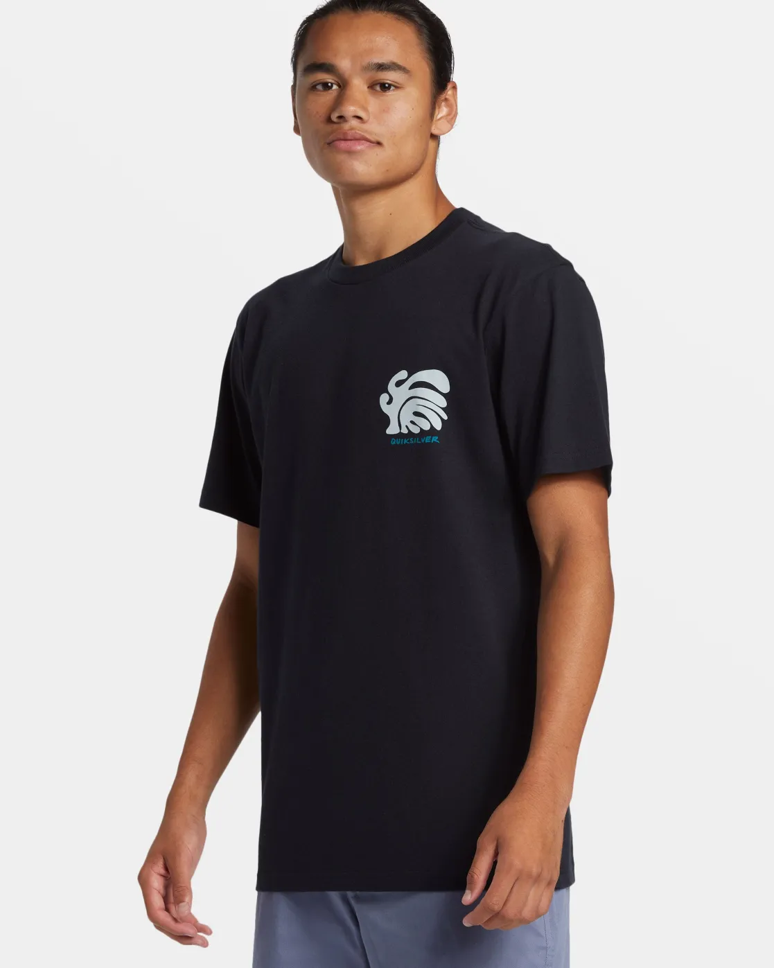 Quiksilver Tees>Creations T-Shirt BLACK